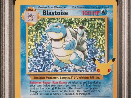 Blastoise 2 102 Celebrations Classic Collection PSA 8 98600781 Supply