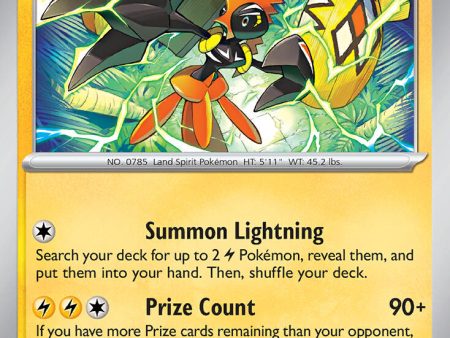 Tapu Koko (065 191) (Theme Deck Exclusive) [Scarlet & Violet: Surging Sparks] Hot on Sale