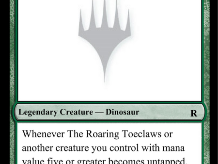 The Roaring Toeclaws [Unknown Event] Supply