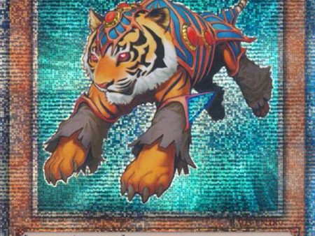 Test Tiger (Quarter Century Secret Rare) [RA03-EN189] Quarter Century Secret Rare Online now