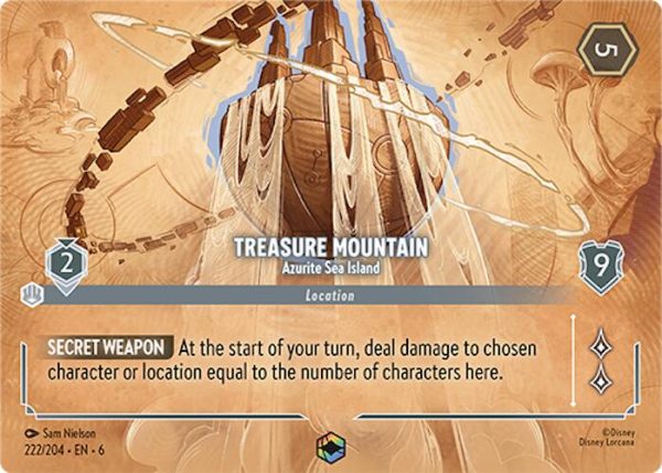 Treasure Mountain - Azurite Sea Island (Enchanted) (222 204) [Azurite Sea] Supply