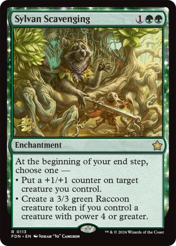 Sylvan Scavenging [Foundations Prerelease Promos] Discount