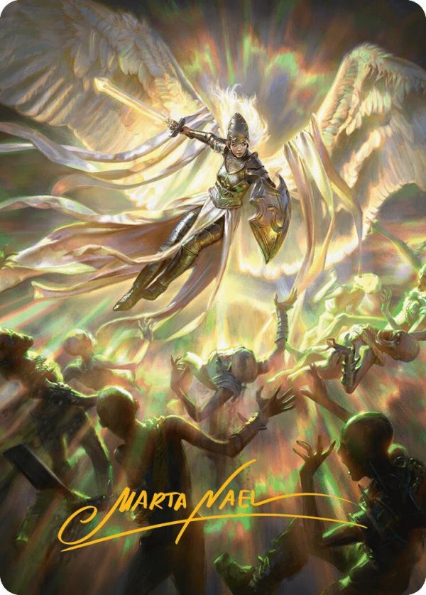 Vanquish the Horde Art Card (Gold-Stamped Signature) [Innistrad Remastered Art Series] Sale