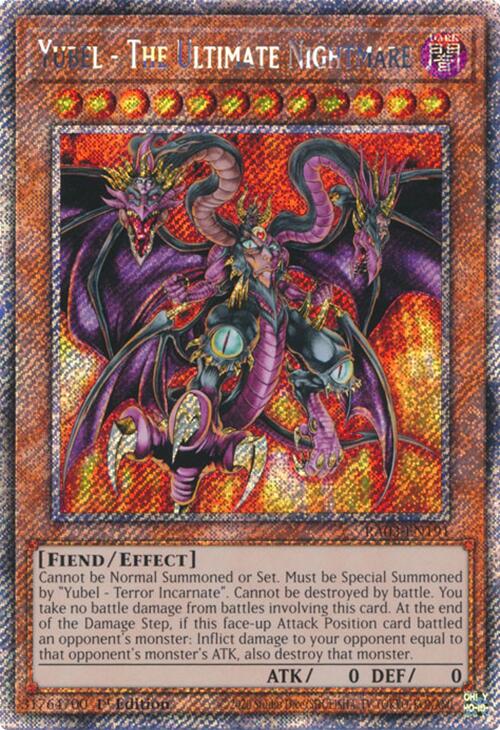 Yubel - The Ultimate Nightmare (Platinum Secret Rare) [RA03-EN191] Platinum Secret Rare Hot on Sale