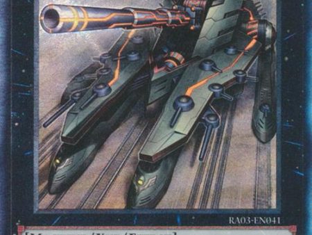 Superdreadnought Rail Cannon Juggernaut Liebe (UTR) [RA03-EN041] Prismatic Ultimate Rare Hot on Sale