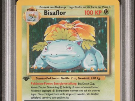 Venusaur 15 102 Base Set 1st Edition German PSA 6 99804843 Supply