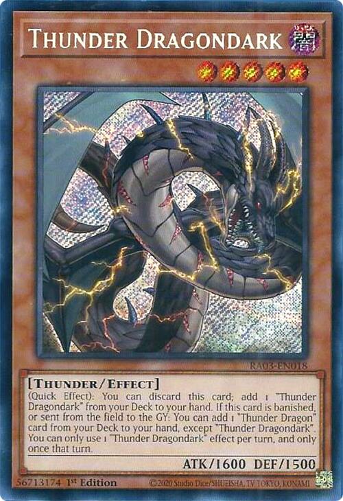 Thunder Dragondark (Secret Rare) [RA03-EN018] Secret Rare Fashion