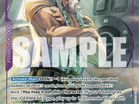 Vinsmoke Yonji (OP06-066) (Full Art) [Premium Booster -The Best-] Sale