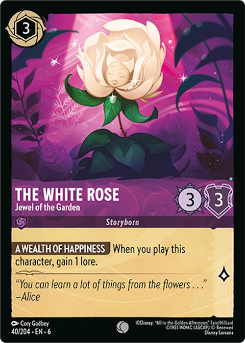 The White Rose - Jewel of the Garden (40 204) [Azurite Sea] Fashion