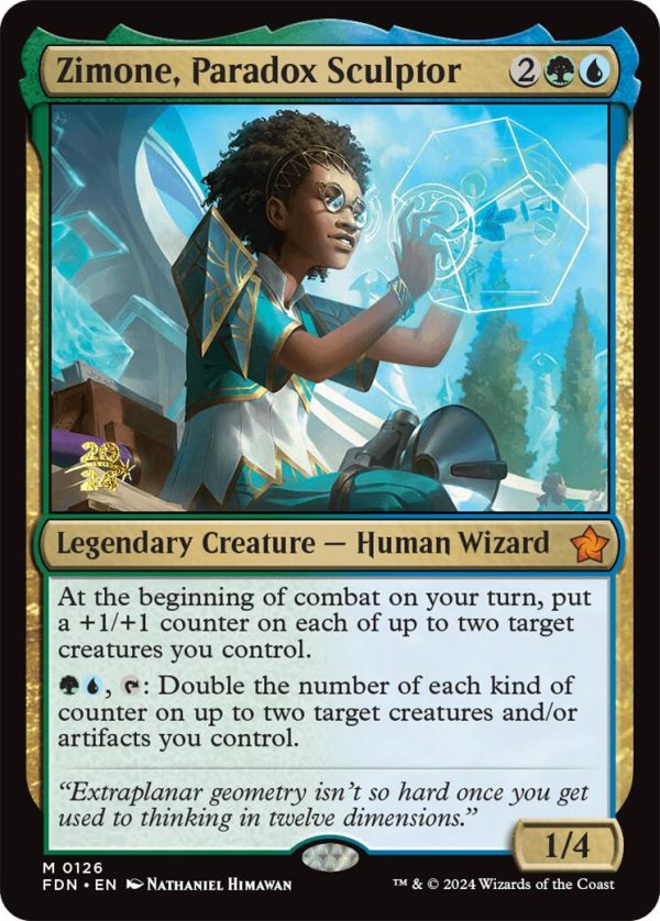 Zimone, Paradox Sculptor [Foundations Prerelease Promos] Discount