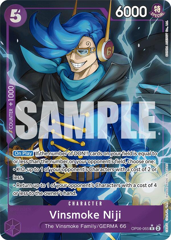 Vinsmoke Niji (OP06-065) (Alternate Art) [Premium Booster -The Best-] Online Sale