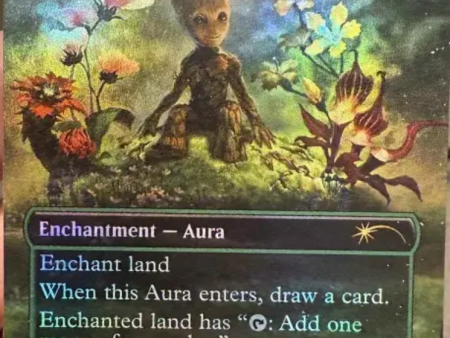 Abundant Groot - Abundant Growth (Rainbow Foil) [Secret Lair Drop Series] Sale