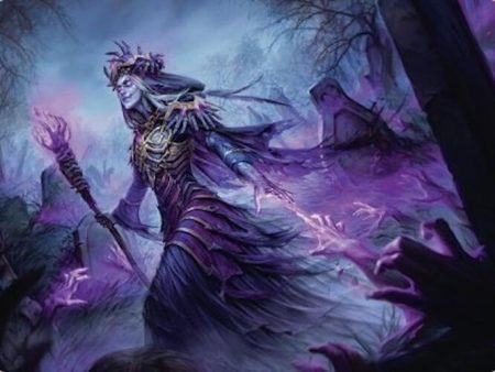 Zul Ashur, Lich Lord Art Card (10 54) [Foundations Art Series] Online Sale