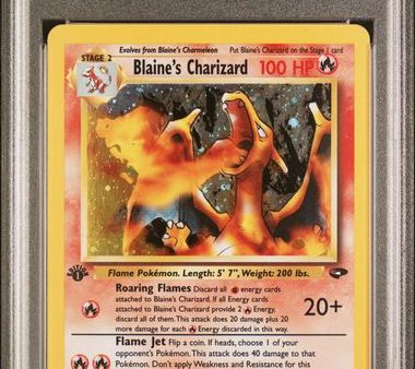 Blaine s Charizard 2 132 Gym Challenge 1st Edition PSA 8 99971310 Online Sale