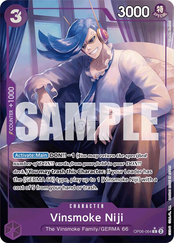 Vinsmoke Niji (OP06-064) (Full Art) [Premium Booster -The Best-] For Cheap