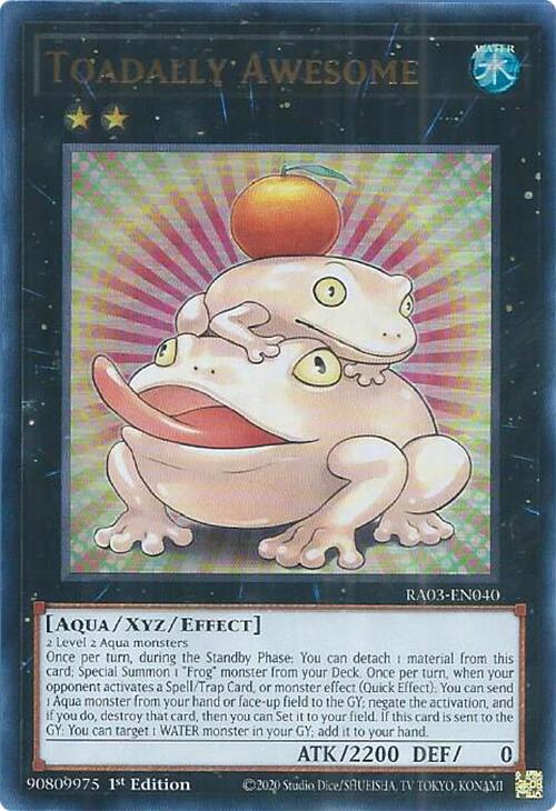 Toadally Awesome (UR) [RA03-EN040] Ultra Rare Cheap