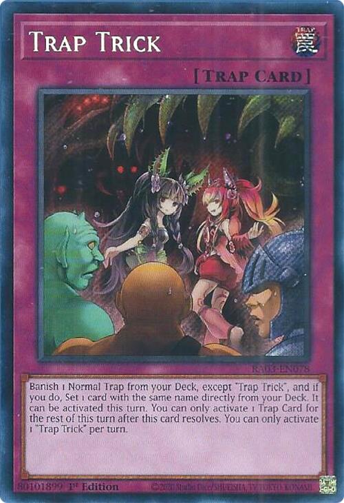 Trap Trick (Secret Rare) [RA03-EN078] Secret Rare Supply