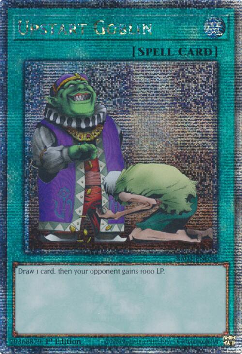 Upstart Goblin (Quarter Century Secret Rare) [RA03-EN096] Quarter Century Secret Rare Online now