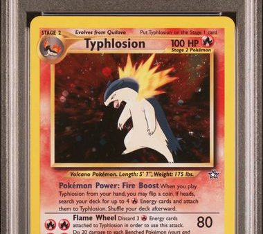 Typhlosion 18 111 Neo Genesis PSA 7 96705435 Online Sale