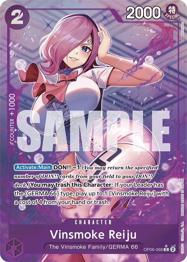 Vinsmoke Reiju (OP06-068) (Full Art) [Premium Booster -The Best-] Online