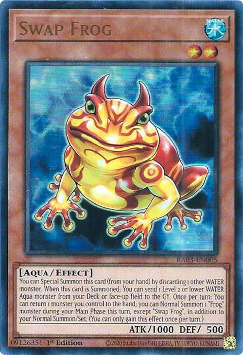 Swap Frog (UR) [RA03-EN005] Ultra Rare Online Hot Sale