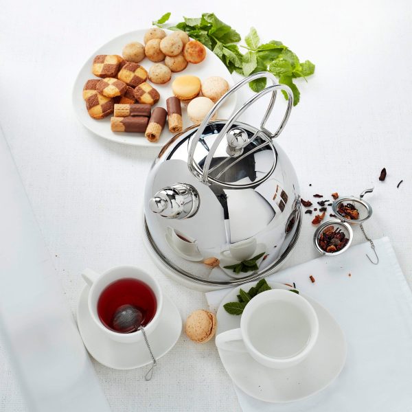 Demeyere Resto 2.5-qt Stainless Steel Whistling Tea Kettle Cheap