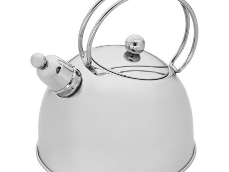 Demeyere Resto 2.5-qt Stainless Steel Whistling Tea Kettle Cheap