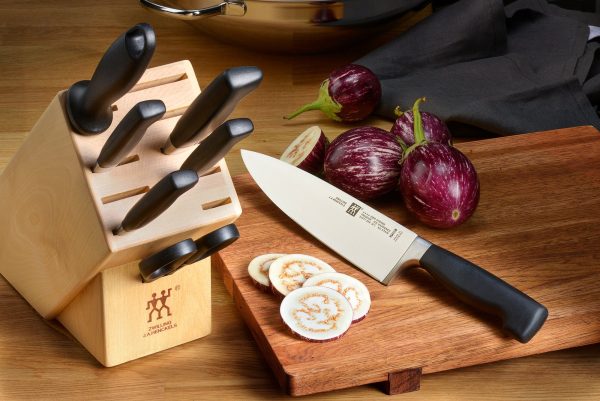 Zwilling Four Star Anniversary 8-pc Knife Block Set Online