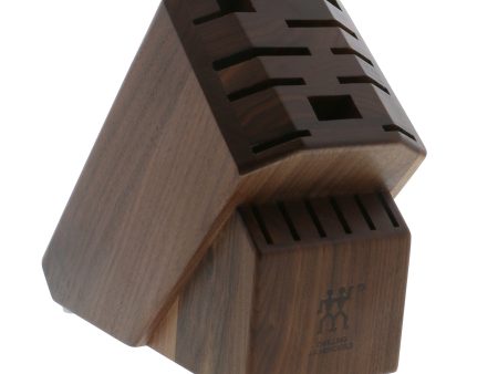 Zwilling Pro 16-slot Knife Block - Dark Walnut For Cheap