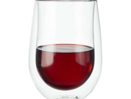 Zwilling Sorrento 2-pc Double-Wall Glass Red Wine Glass Set Sale