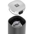 Zwilling Spices Upside-Down Manual Spice Mill, Grey Supply