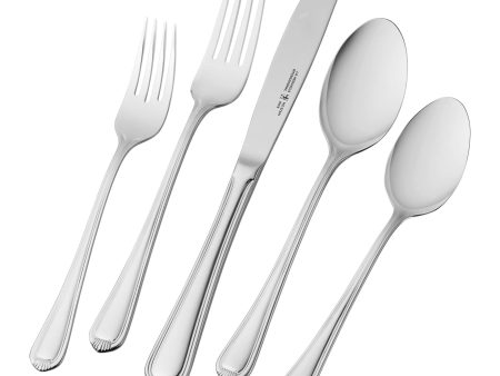 Henckels Alcea Flatware Set, 20-Piece, Silver Online Hot Sale