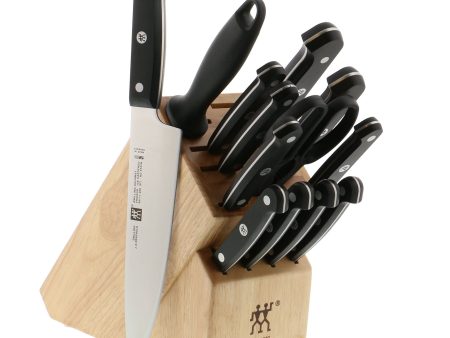 Zwilling Gourmet 14-pc Knife Block Set For Sale