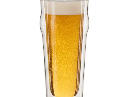 Zwilling Sorrento 2-pc Double-Wall Pint Beer Glass Set Online now