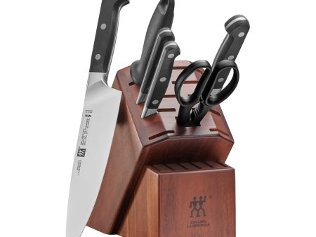 Zwilling Pro 7-pc Knife Block Set Online