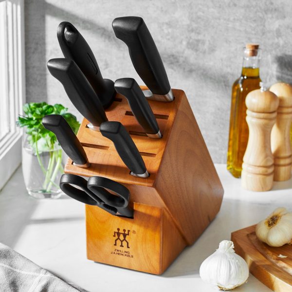 Zwilling Four Star Anniversary 8-pc Knife Block Set Online