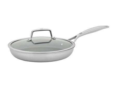 Zwilling Energy Plus 10-inch Stainless Steel Ceramic Nonstick Fry Pan with Lid Sale