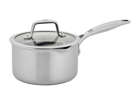 Zwilling Energy Plus 2-qt Stainless Steel Ceramic Nonstick Tall Saucepan For Discount