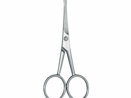 Zwilling Beauty Twinox Nose and Ear Hair Scissors, Facial Hair Scissors, Durable Stainless Steel, Matte, Premium Facial Care, 105 mm Sale